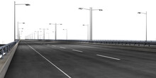Overpass Road For Night Scenes Arch Viz Hq Cutout