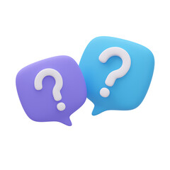 Poster - Speech balloon frame Support communication concept