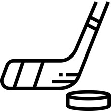 Hockey Line Icon