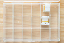 Plastic Storage Box Viewed From Above