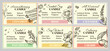 © Sonulkaster - Scented candle packaging design, product label set