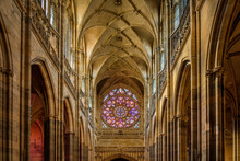 Interior Of Saint Vitus Cathedral, Prague