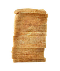 sliced bread isolated on transparent png