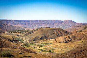 Col du Tichka moutain pass, high atlas mountains, morocco, north africa, mountains