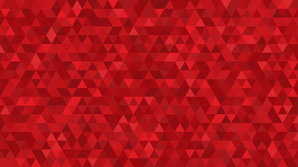 Poster - Abstract red geometric background. can be used in cover design, banner, poster, advertising.