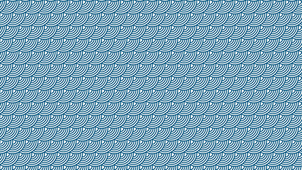 japanese abstract blue seamless pattern background vector illustration