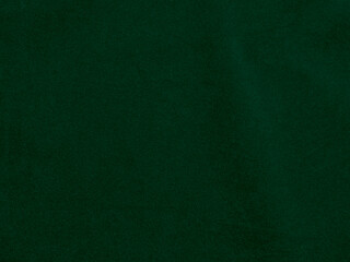 Wall Mural - Dark green old velvet fabric texture used as background. Empty green fabric background of soft and smooth textile material. There is space for text.