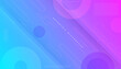 blue and pink gradient geometric shape background