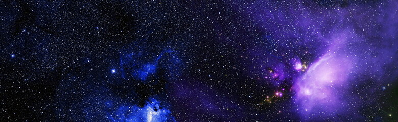 Wall Mural - stars and galaxies in outer space. cosmos art. elements of this image furnished by nasa.