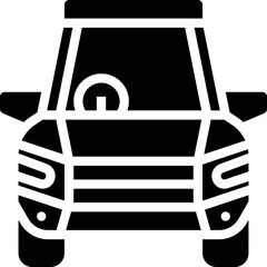 Sticker - hatchback icon