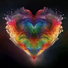 A Heart Made Of Rainbows