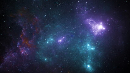 Wall Mural - galaxy space background universe magic sky nebula night purple cosmos. cosmic galaxy wallpaper blue 