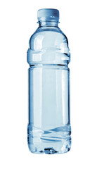 blue water bottle