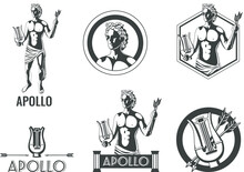 Apollo God Emblems Set
