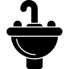 Poster - Wash Basin Icon