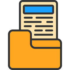 Sticker - Folder Icon