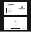 Simple and modern business card template