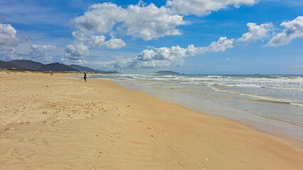 Wall Mural - beach in the morning in Florianópolis