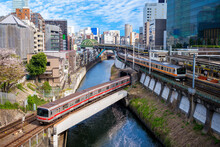 Metro System Of Tokyo City, Japan