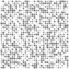Wall Mural - Circles line, halftone random pattern background. Vector illustration.