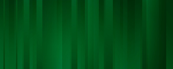 Fototapete - Geometric Green Background with Vertical Stripes and Gradients. Vector Minimalist Backdrop for Traditional Irish St. Patrick Day, Party, Football and Golf Competitions