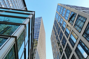 Canvas Print - Hochhaus in Frankfurt