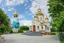 Orthodox Church In Obukhovka Location Near Dnepropetrovsk, Ukraine.