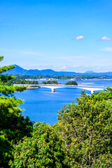 Wall Mural - 天草諸島パノラマ風景「観光名所：夏の諸島風景」
Amakusa Islands panorama 