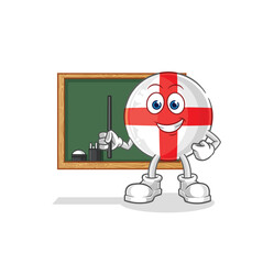 Wall Mural - england teacher vector. cartoon character