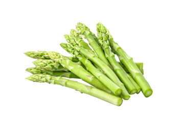 Wall Mural - Asparagus isolated on transparent png