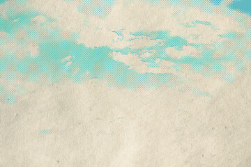 retro sky pattern
