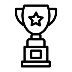 Poster - trophy icon