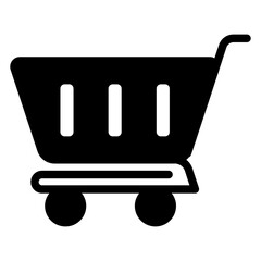 Basket line icon on white background