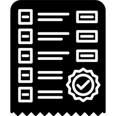 Poster - Checklist Icon