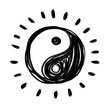 © Aylin Art Studio - Yin Yang Symbol - Illustration