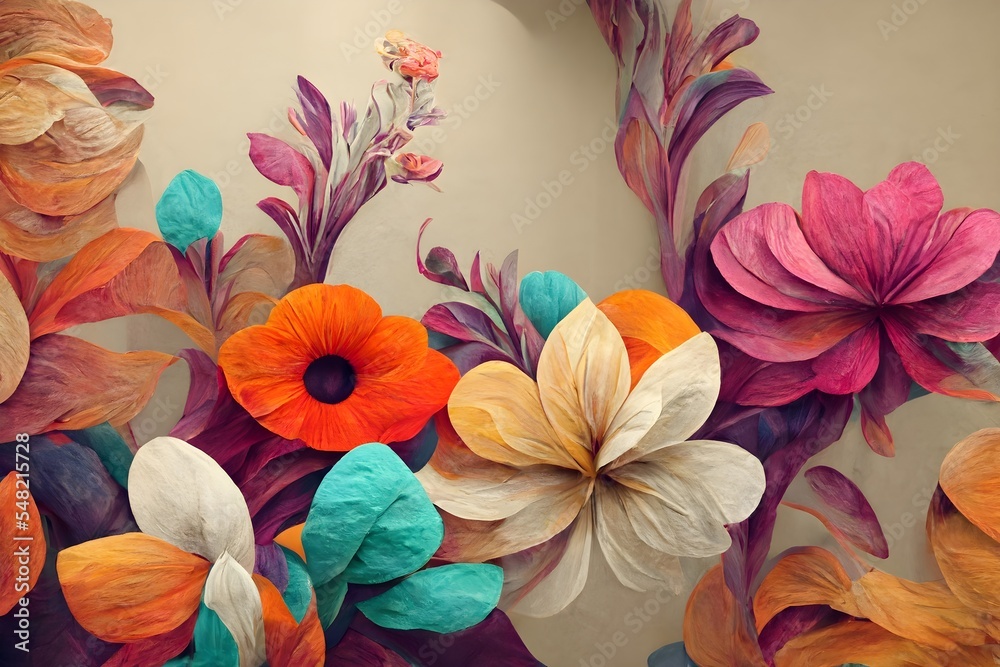 Amazing 3d Photo Wallpaper Modern Simple Art Living Room TV Backdrop ...