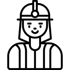 Sticker - Firefighter Icon