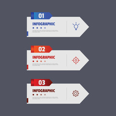 Poster - Infographic element template design vector