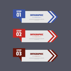 Poster - Text box infographic element template design