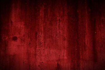 Wall Mural - Red grunge texture wall