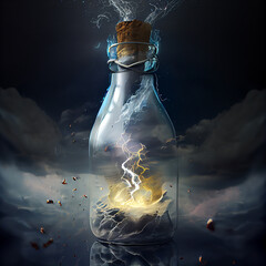 Tornado in a bottle