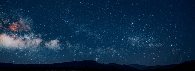 the stars shines on the christmas eve of jesus christ.