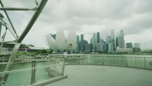 ArtScience Museum And Singapore Downtown Core, Singapore