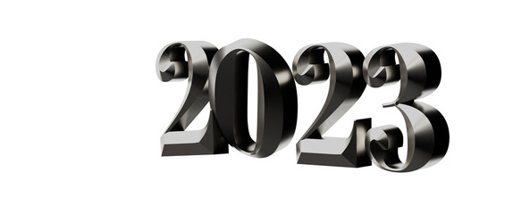 Poster - 2023 text flyer design on graphic
