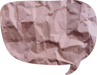 Wall Mural - speech bubble  paper grunge