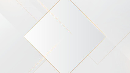 luxury abstract background with golden lines on white, modern black backdrop concept 3d style. illus