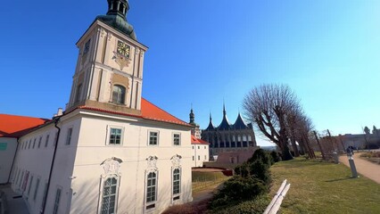 Sticker - Central Bohemian Gallery (former Jesuit College), Kutna Hora, Czech Republic