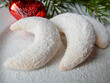 Leinwandbild Motiv Die Weihnachtsbäckerei, Vanillekipferl,
Tradition Gebäck zur Weihnachtszeit
