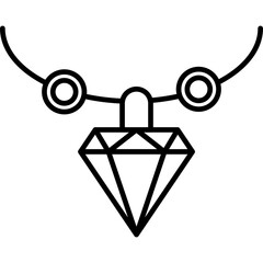 Poster - Necklace Icon