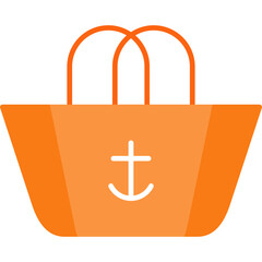 Sticker - Beach Bag Icon